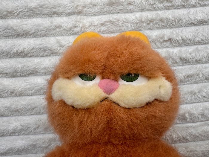 Vintage Garfield The Movie Soft Toy Push 2004 Approx. 33 cm. Used Please see photos