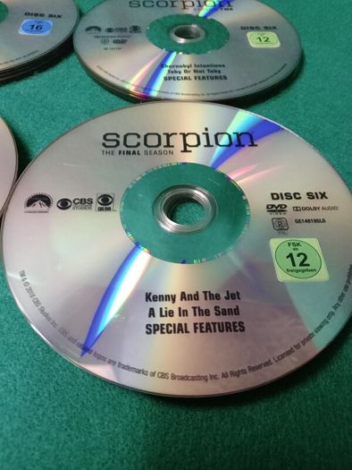 Scorpion / Dvd Box Set  / Season 1,2,3,4