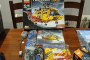 Lego 9396 technic helicopter with motor and battery box