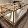 Mokee Midi Cot Bed, White Beech, 140 x 70cm Image 8
