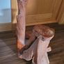 Wood plant stand. Image 3