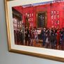 Oil painting of Shelbourne hotel bar. Image 4