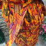 Vintage 80s peplum dress Small Postage included Image 4
