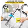 Steamer Commercial Food Warmer 1Pan 400W Stainless Steel Image 5
