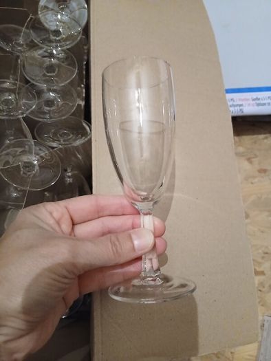 Box of wine glasses