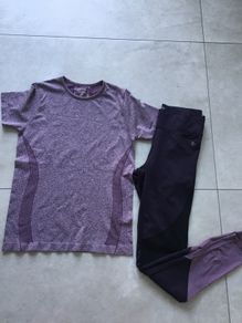 Ladies gym gear,jogging bottoms plus matching top. Size 10