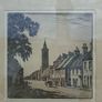 Original Antique Hand-Signed St. Andrews framed Etching under glass by Scottish artist Malcolm Patterson (c1910-1920) Image 3