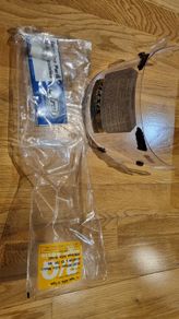 New Arai clear visor