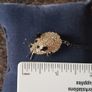 Small diamante mouse brooch Image 5