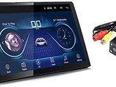 9'' Bluetooth Car Van FM Radio Stereo 2DIN Aux 2 Din Rear View Camera Remote MP5