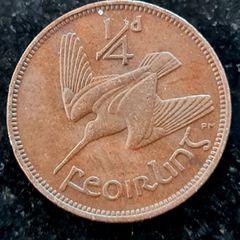 Ireland 1930 Farthing Coin