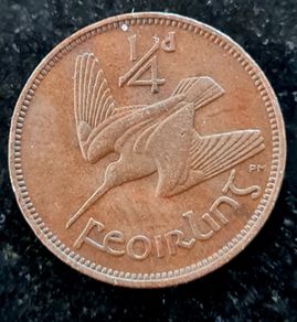 Ireland 1930 Farthing Coin