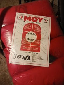 Moy Cylinder Tank  Insulation Jacket