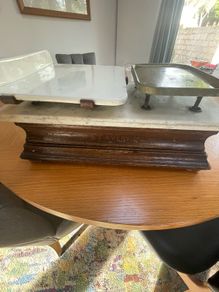 vintage weighing scales