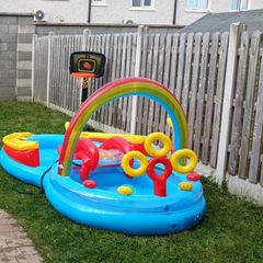kids swimming pool + electric pump