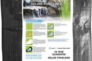 Uk 3m X 2.5m Pond Liner | 25 Year Guarantee | Hdpe | Uv Resistant | Garden Fish Ponds Multiple Sizes Available, Pm For Quote (free Postage)