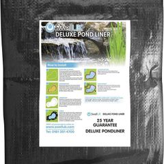 Uk 3m X 2.5m Pond Liner | 25 Year Guarantee | Hdpe | Uv Resistant | Garden Fish Ponds Multiple Sizes Available, Pm For Quote (free Postage)