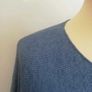 Carla Giannini Angora Wool Jumper Denim Blue Star One Size NWT Italy CAN POST Image 3