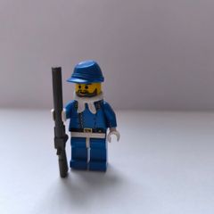 Lego Western 1996 Cavalry Colonel - Cavalry Cap, White Bandana