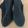 Black Wedge Ankle Boots Size 5 Image 7