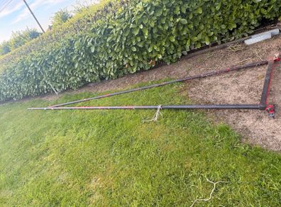 20ft Metal Safety Barrier 100cm Height Heavy Duty
