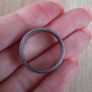 Tungsten ring size W Image 3