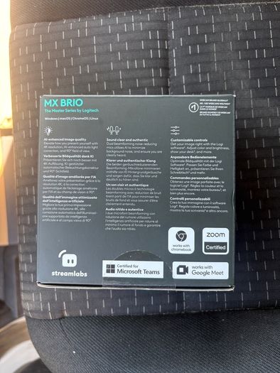 Logitech Mx Brio 4K webcam