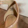 Beige heels sandals size uk 4 Image 3