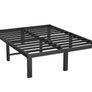 King Size Bed Frame, 36cm High Metal Platform Bed Frames Image 4