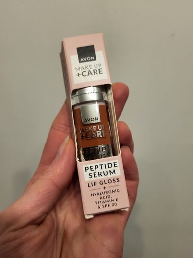 AVON MAKE UP Peptide serum lip gloss Juicy Peach