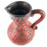 Mid Century fat lava vase Image 3