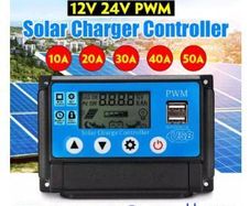 Solar Charge Controller 10A LCD Dual USB