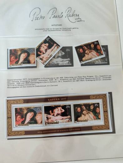 Paul Rubens 55 Pages Stamps Album World Collection