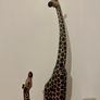 Solid Wood African Giraffe Ornament Image 3