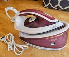 Tefal Express Essential Steam Generator iron. XPress Glide sole.
