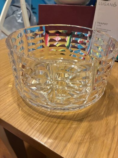 Vintage Waterford Bow tie design Crystal Bowl