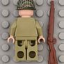 Lego compatible, military figures, American infantry. 15 figures plus rifles. Image 2