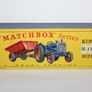 Rare Matchbox Lesney Fordson Tractor & Tipping Trailer Vintage Boxed Image 4