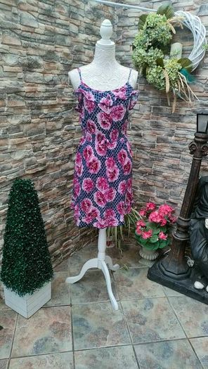 The collection Debenhams navy floral summer dress size 12 Postage included