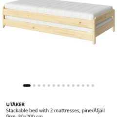 Ikea stackable bed