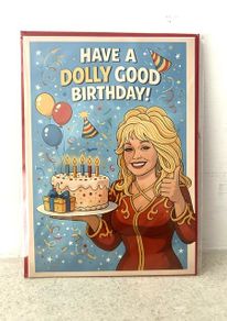 Dolly Parton Birthday Card