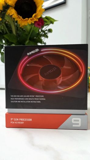 Amd Ryzen 9 3900x Processor Cpu With Cooler