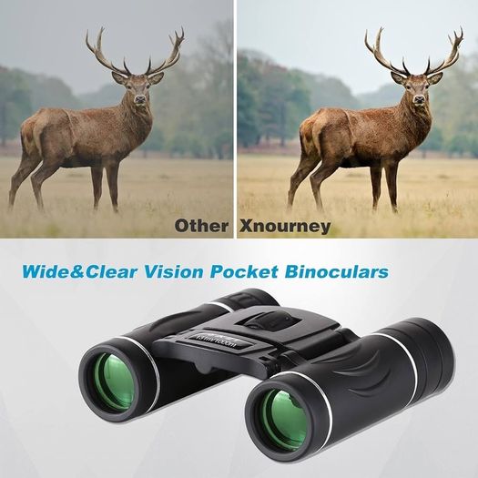 SALE | 8x21 Mini Compact Pocket Binoculars, Lightweight Foldable Binoculars,Easy Focus Small Binoculars for Adults Kids Bird Watching,Opera Concert, Travel, Hiking, Football Game