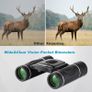 SALE | 8x21 Mini Compact Pocket Binoculars, Lightweight Foldable Binoculars,Easy Focus Small Binoculars for Adults Kids Bird Watching,Opera Concert, Travel, Hiking, Football Game Image 2