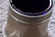 vintage collectable silver ink well