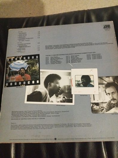 The Billy Cobham - George Duke band live in europe lp