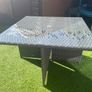 Ratten Garden Table Cube Image 2
