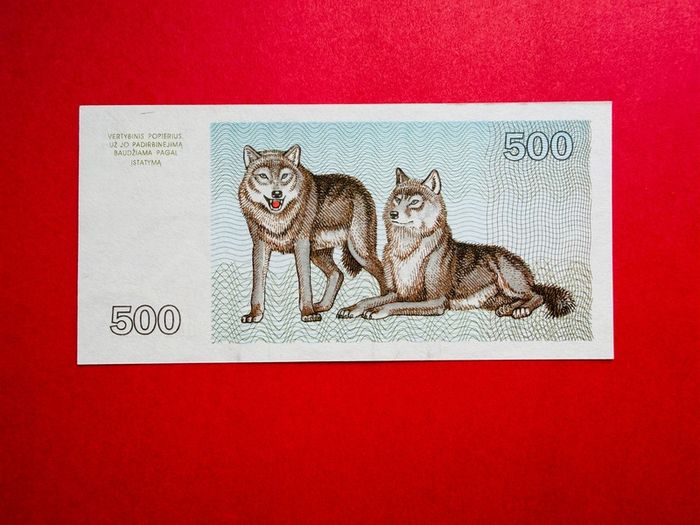 Lithuania  500  TALONU  1993  . Pick  46  Uncirculated