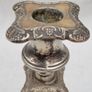 Antique Old English Edwardian Silver Plated Candlesticks Image 9