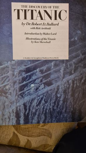The Discovery Of The Titanic By Dr Robert Ballard. Large Volume Paperback Book In Good Condition. 32.